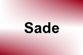 Sade name image