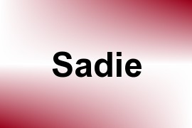 Sadie name image