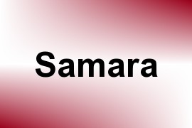 Samara name image