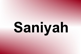 Saniyah name image