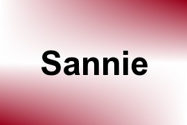 Sannie name image