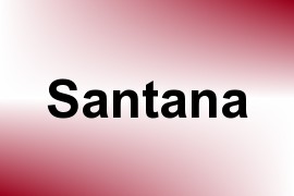 Santana name image