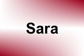 Sara name image