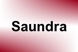 Saundra name image