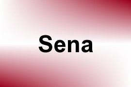Sena name image