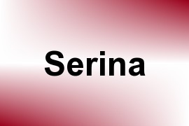 Serina name image