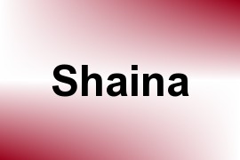 Shaina name image