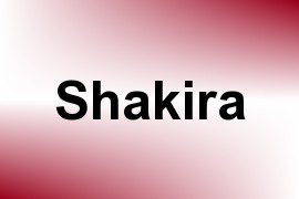 Shakira name image