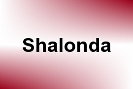 Shalonda name image