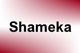 Shameka name image