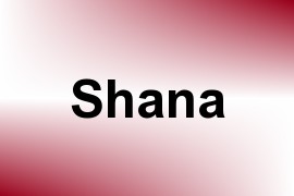 Shana name image