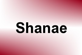 Shanae name image