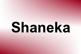 Shaneka name image