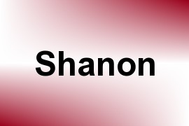 Shanon name image
