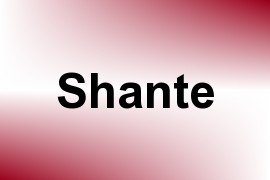Shante name image