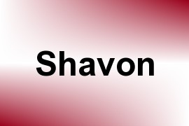 Shavon name image