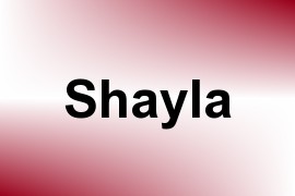 Shayla name image