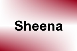 Sheena name image