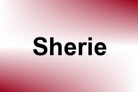 Sherie name image