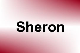 Sheron name image