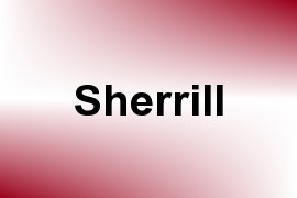 Sherrill name image