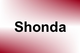 Shonda name image