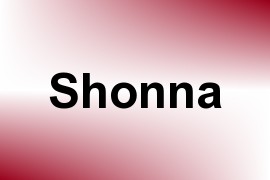 Shonna name image