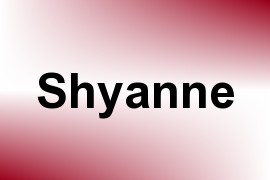 Shyanne name image