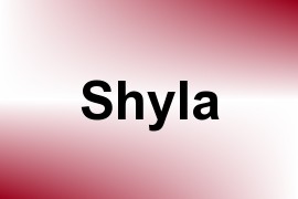 Shyla name image