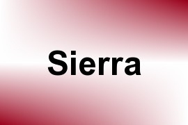 Sierra name image