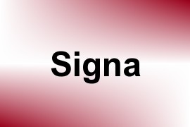 Signa name image