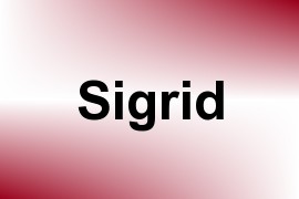 Sigrid name image