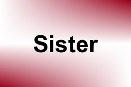 Sister name image