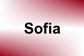 Sofia name image