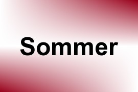 Sommer name image