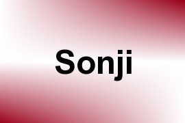 Sonji name image
