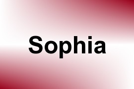 Sophia name image