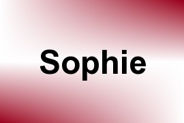 Sophie name image