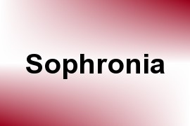 Sophronia name image