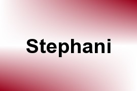 Stephani name image