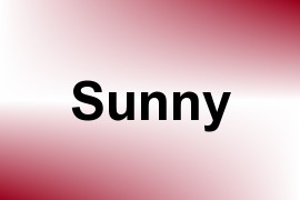 Sunny name image