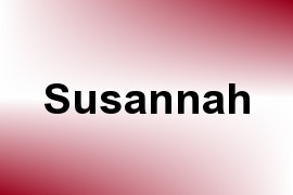 Susannah name image