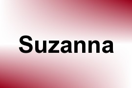 Suzanna name image