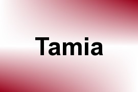 Tamia name image