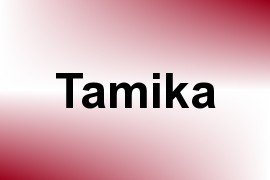 Tamika name image