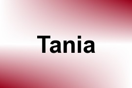 Tania name image