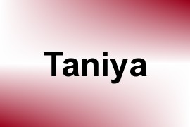 Taniya name image