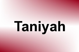 Taniyah name image