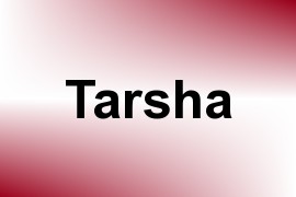 Tarsha name image