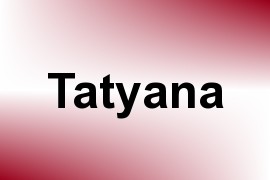 Tatyana name image